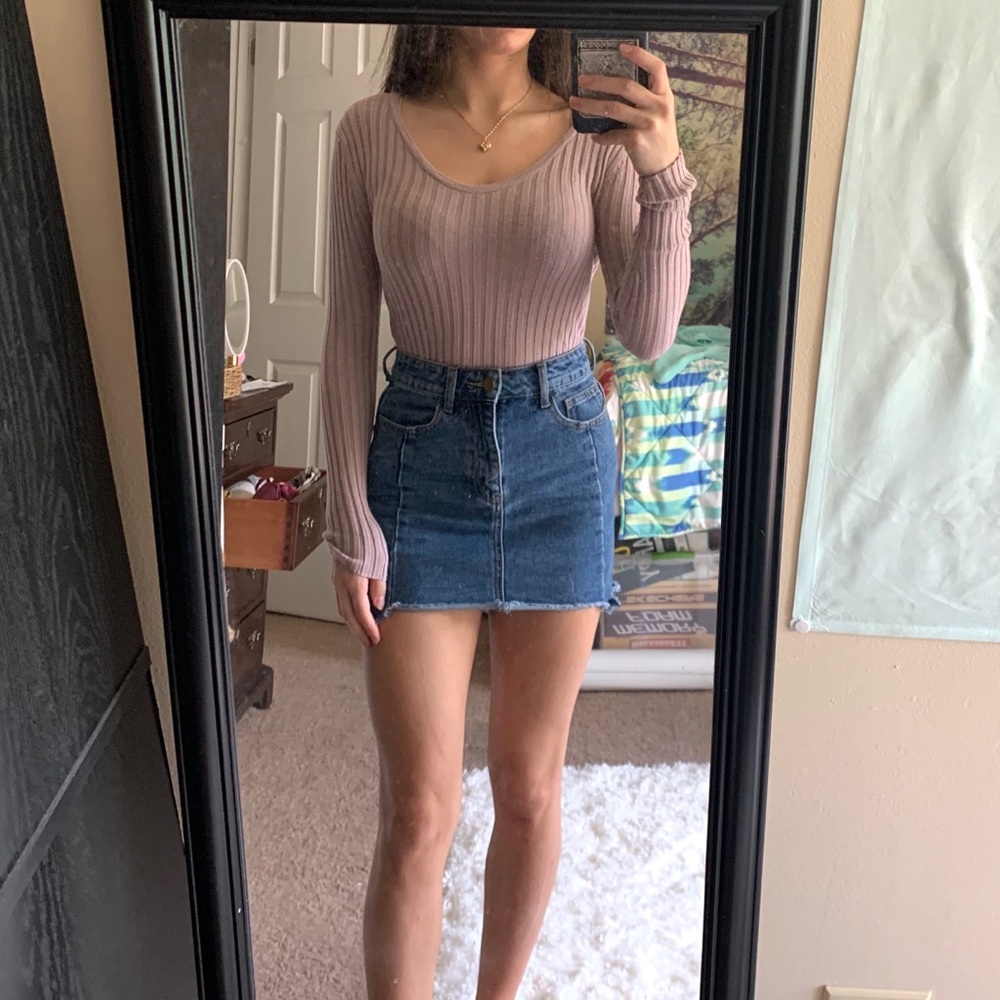 Boohoo Purple Long Sleeve